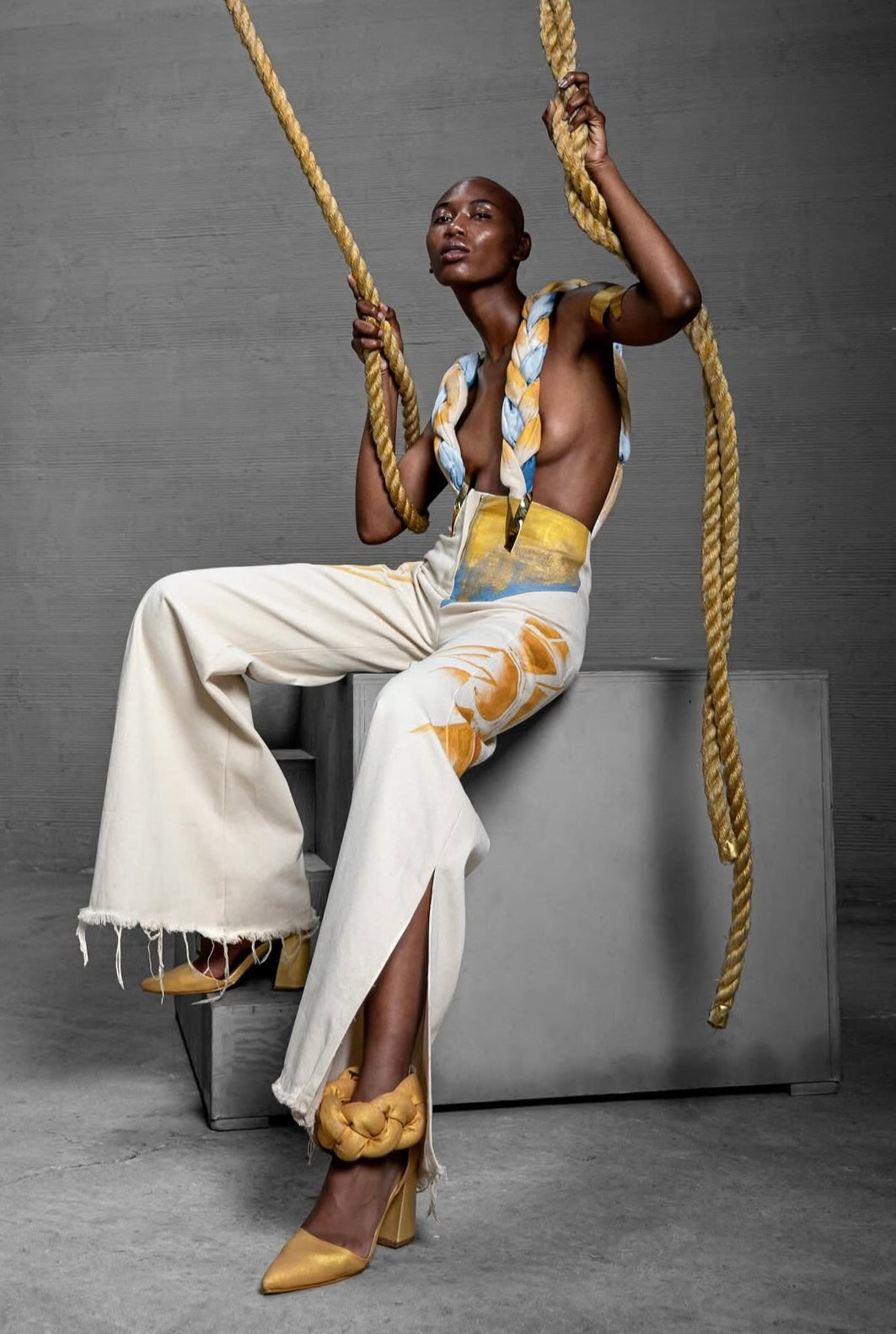 Stiletto bold trenza