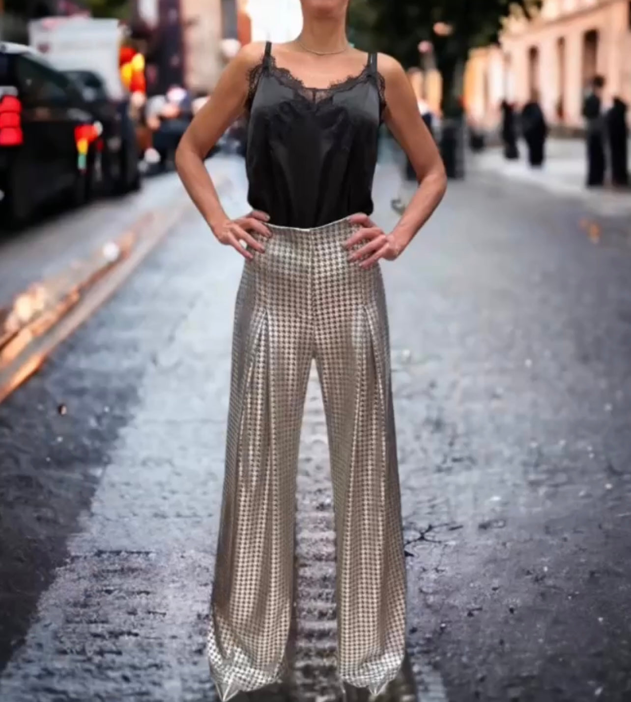 Pantalón Plata