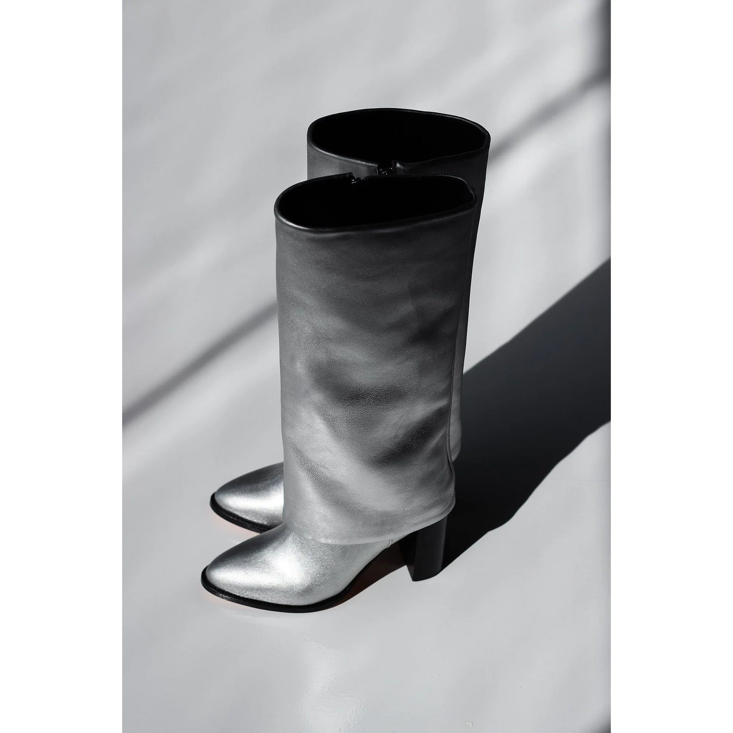 Botas Disco Silver