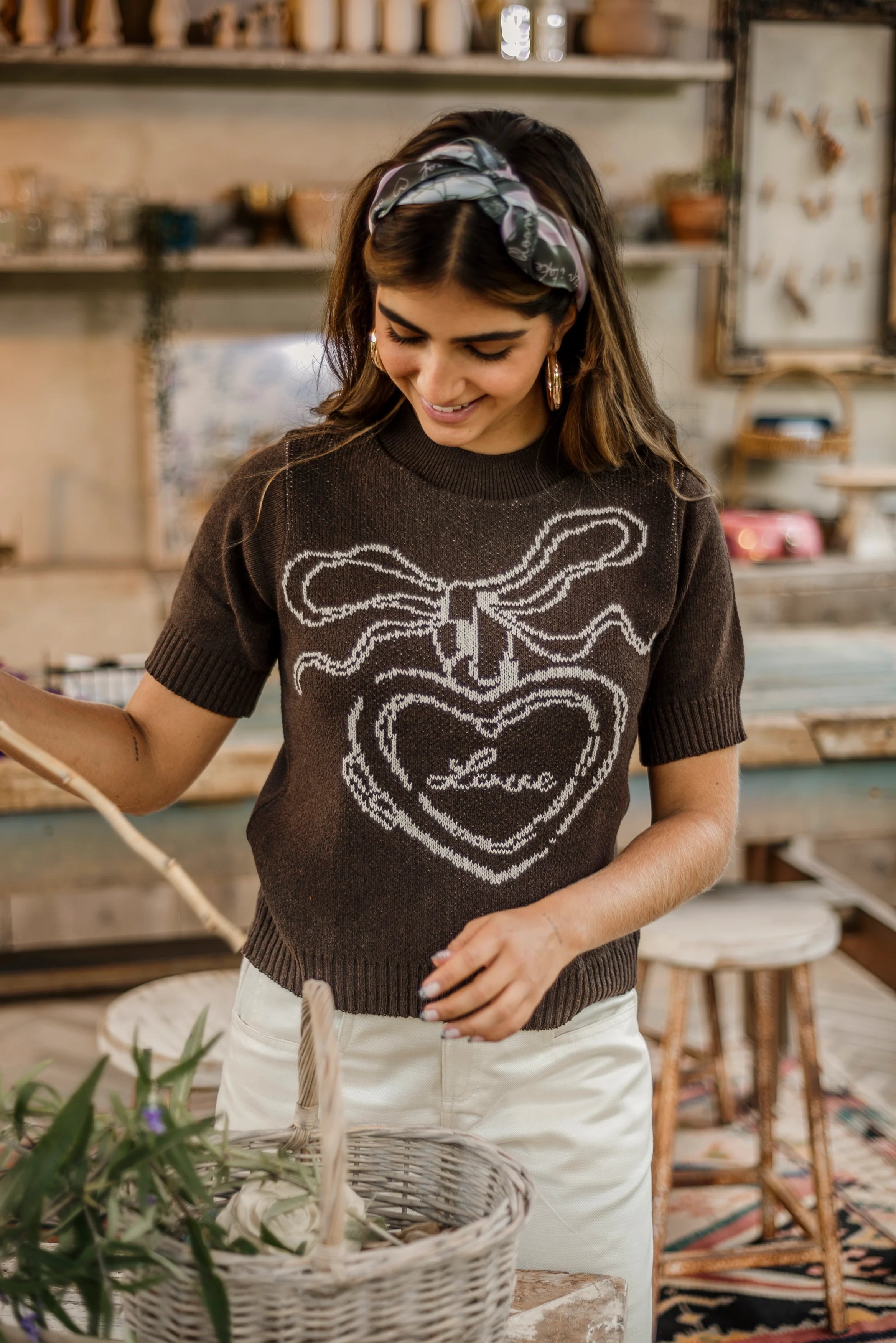 Blusa Tejida Mocca
