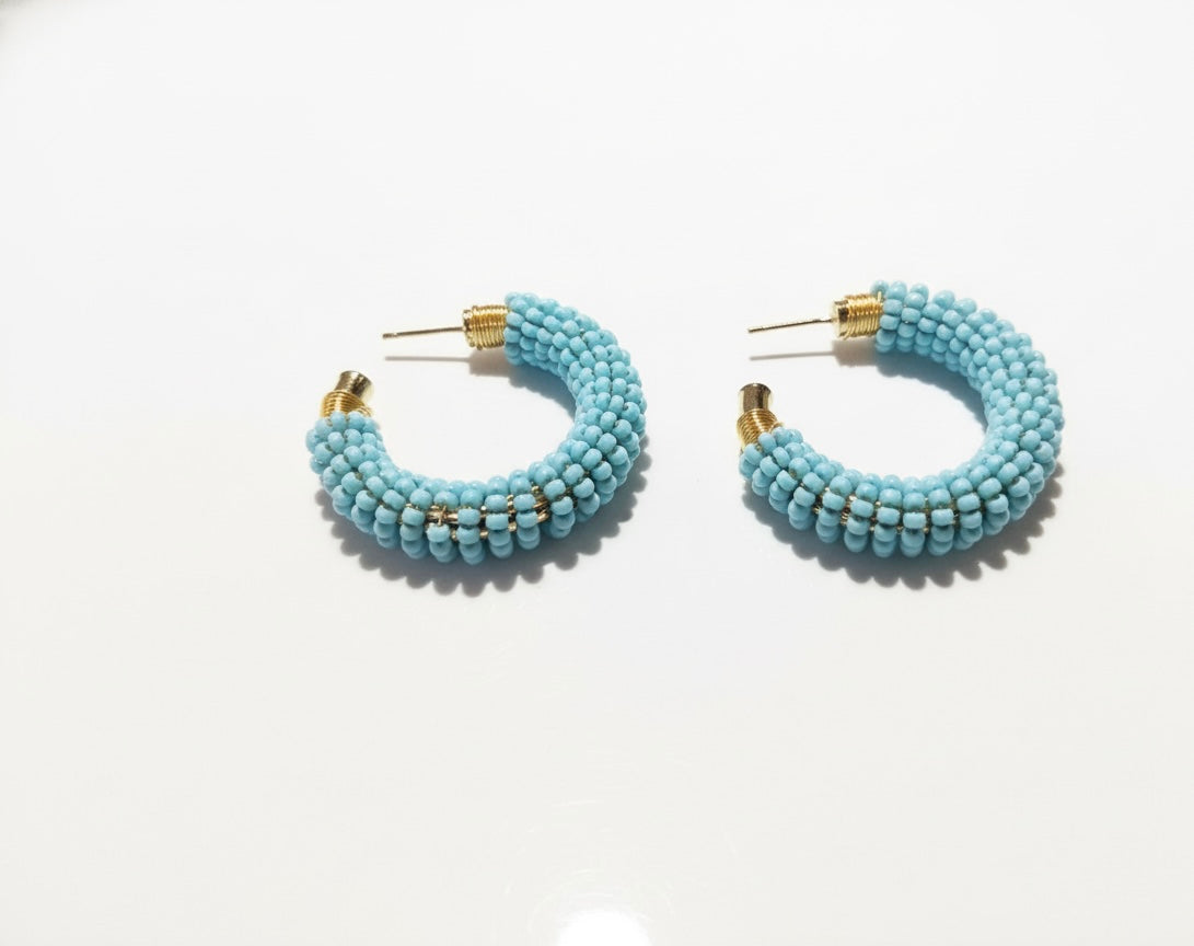 Hoops baby blue