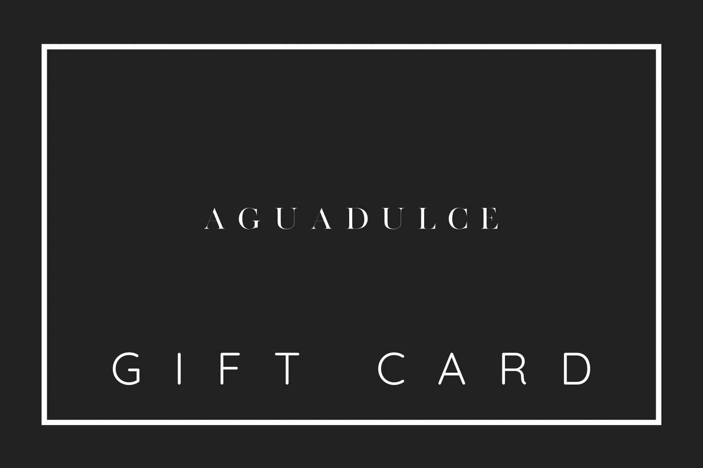 Aguadulce Gift Card