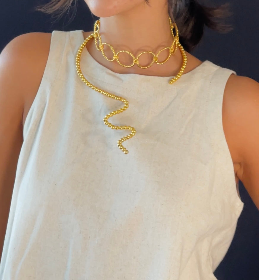 Necklace Alure · Aguadulce · joyería de autor latinoamericano