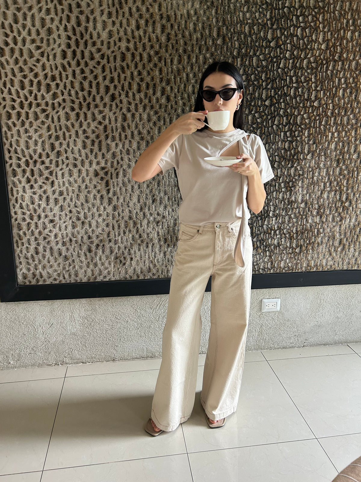 Pantalón Ana natural · Elemento · diseño latinoamericano