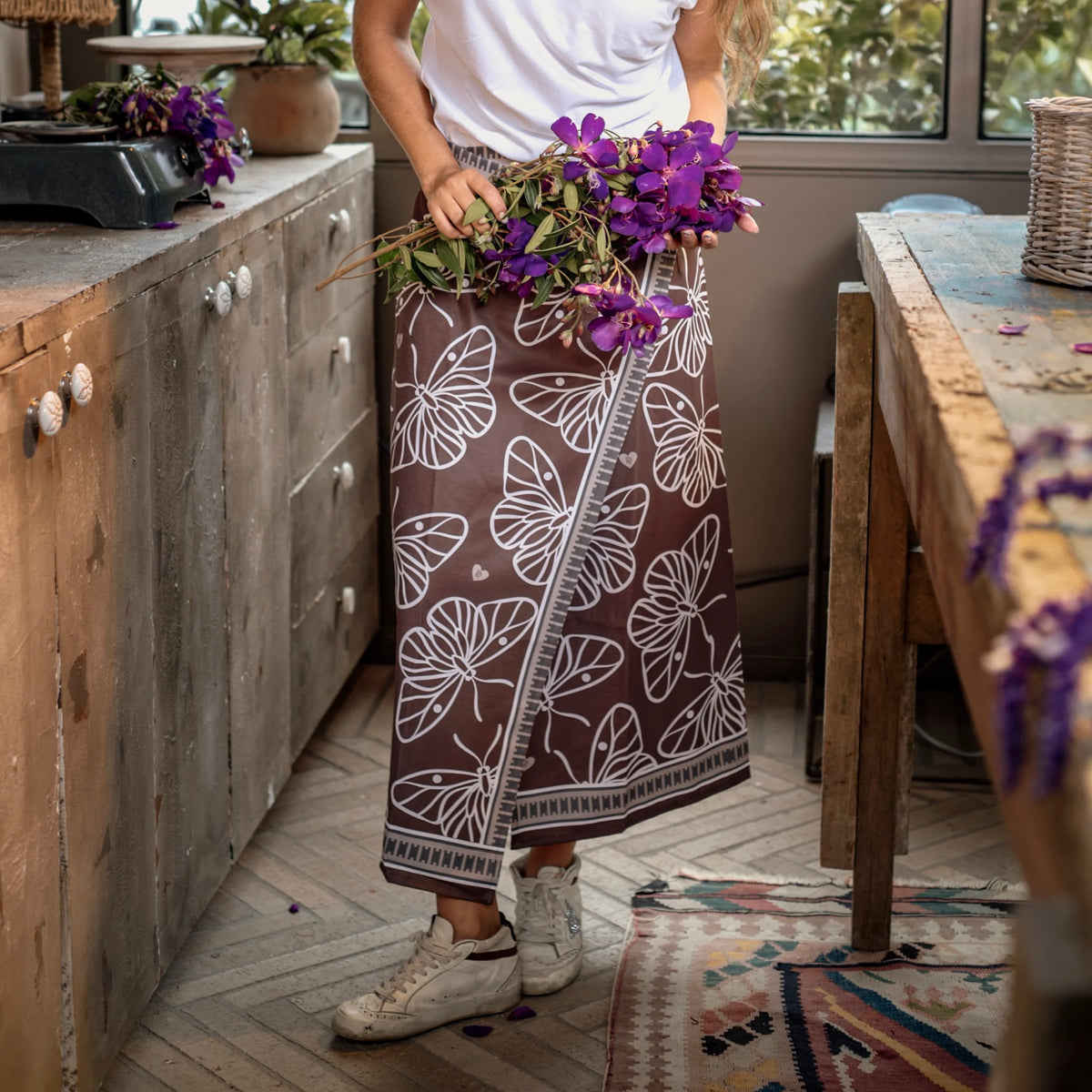 Falda mariposa Mocca · Paragraf · diseño latinoamericano