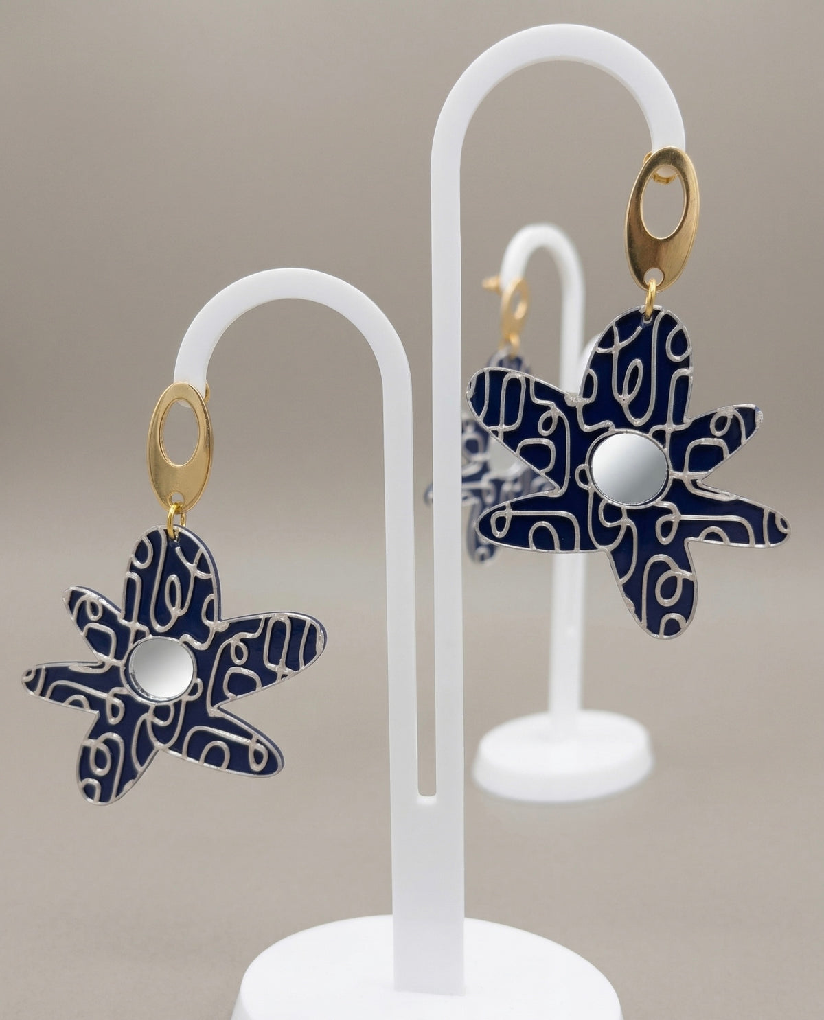 Aretes Floralia · Mistica · joyería de autor latinoamericano