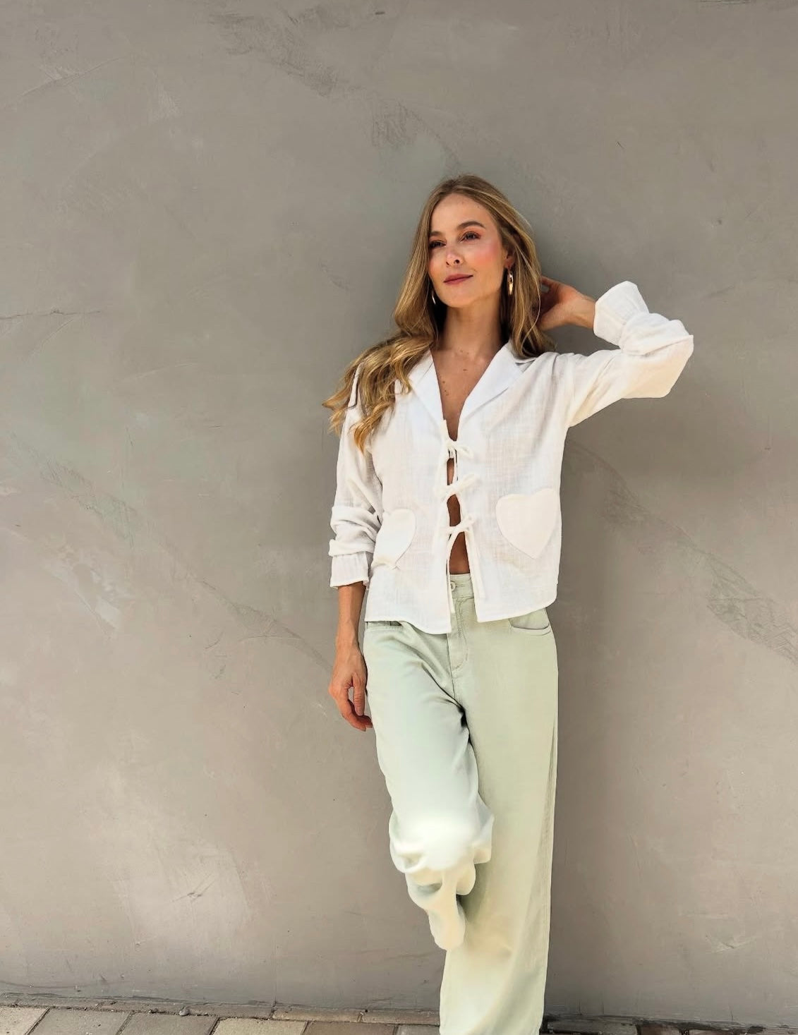 Pantalón Matcha · Paragraf · vista 2 · diseño latinoamericano