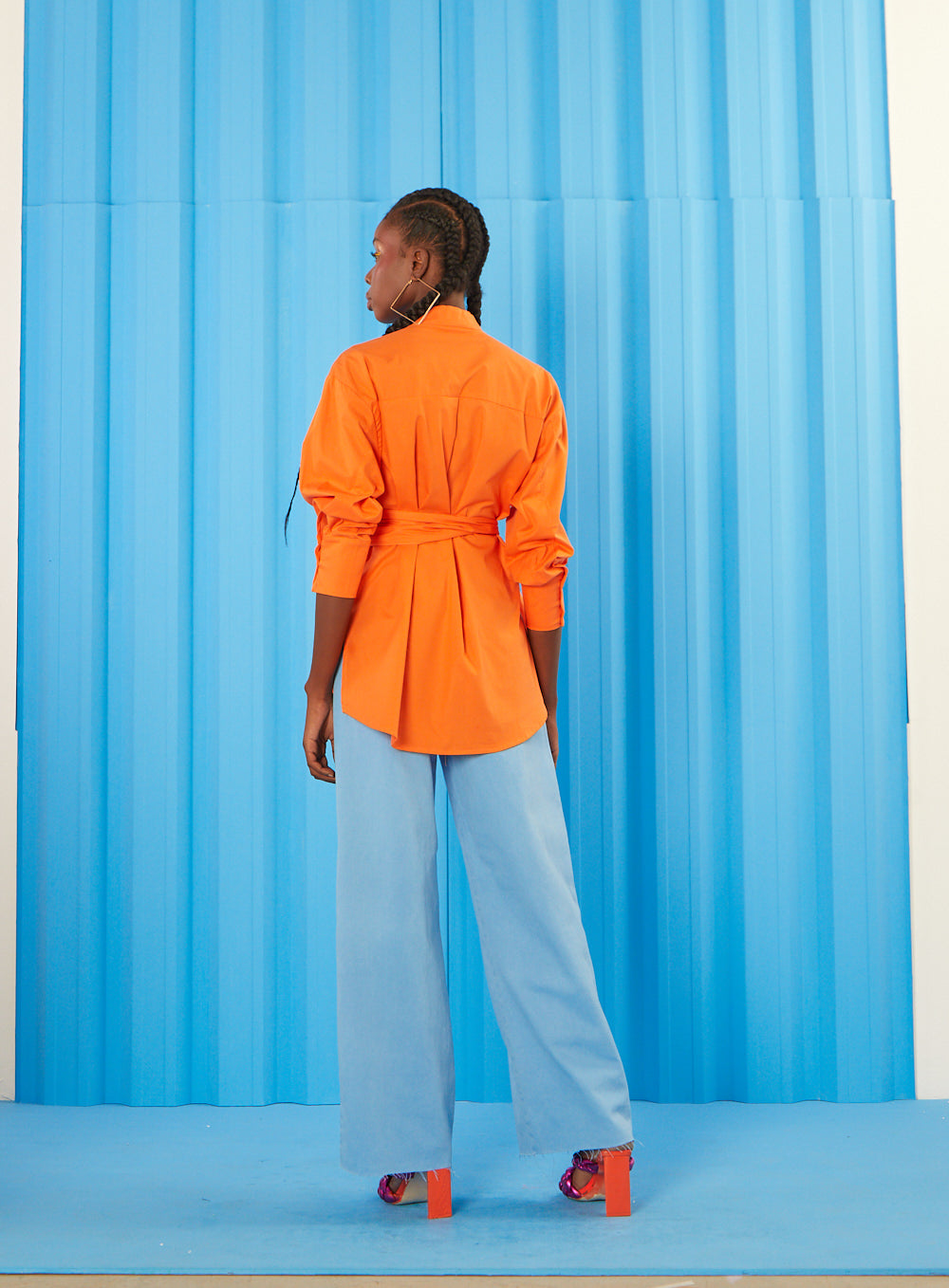 Blusa Luciana · Open · vista 2 · diseño latinoamericano