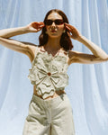 Margarita Top Denim IVORY