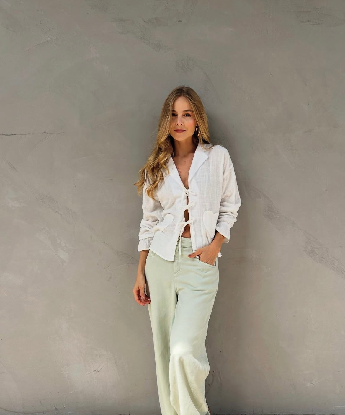 Pantalón Matcha · Paragraf · vista 3 · diseño latinoamericano