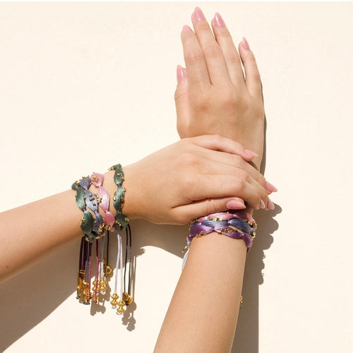 Siara bracelet green · Pájaro Limón · vista 2