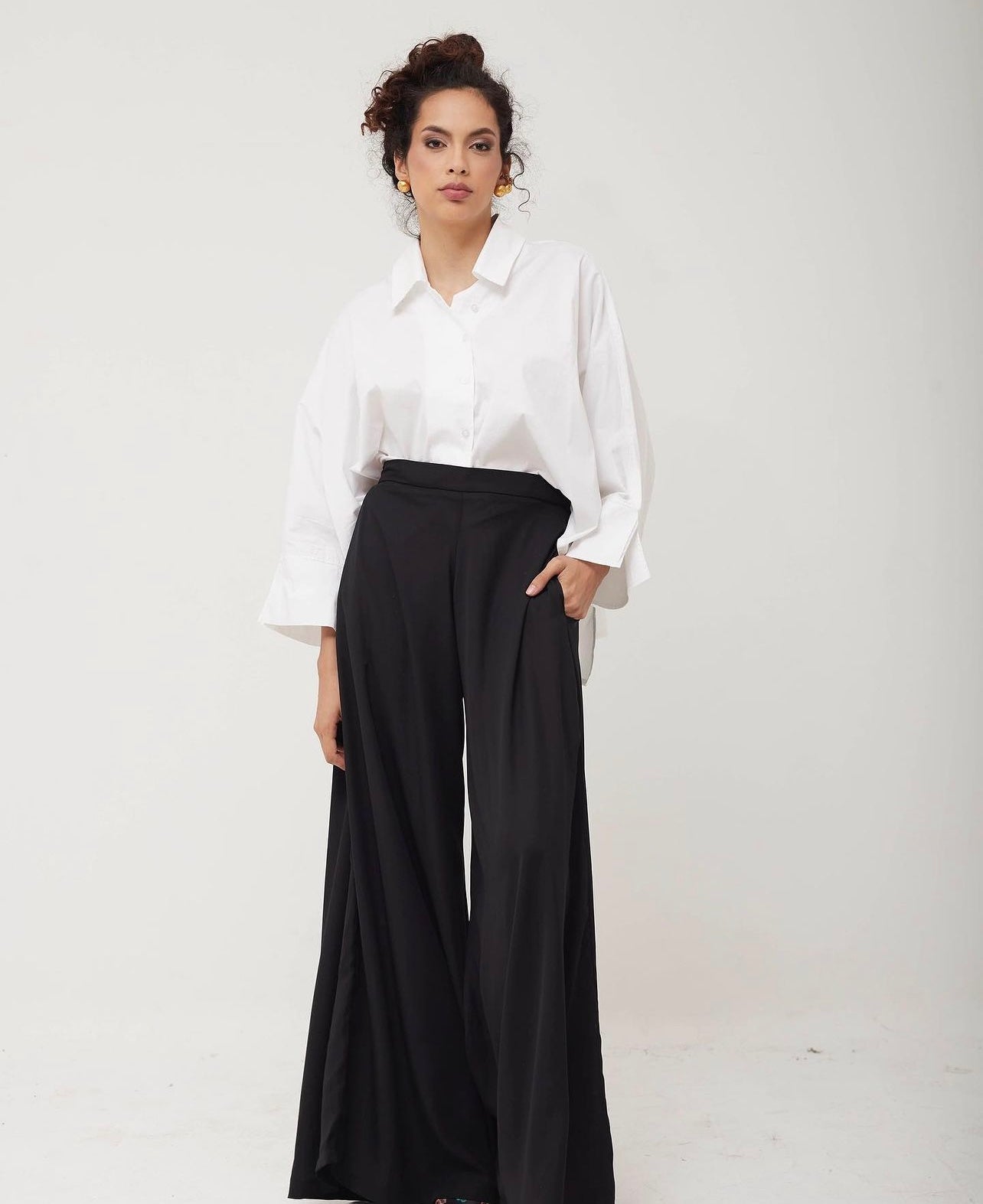 Pantalón Sofia con textura