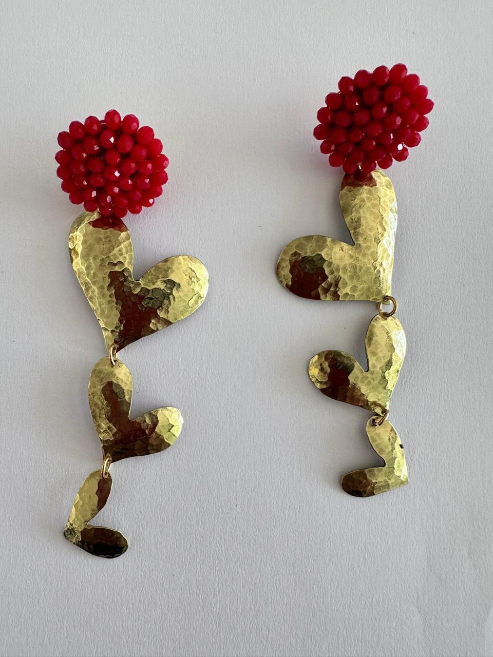 Aretes corazón