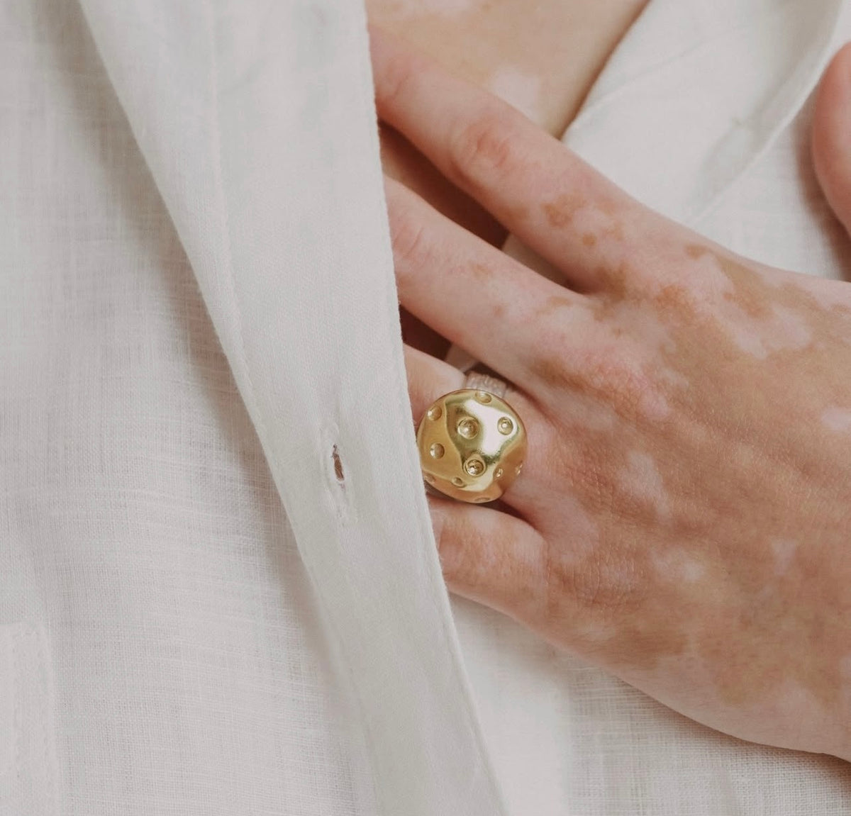 MUSHROOM RING · Moonset · joyería de autor latinoamericano