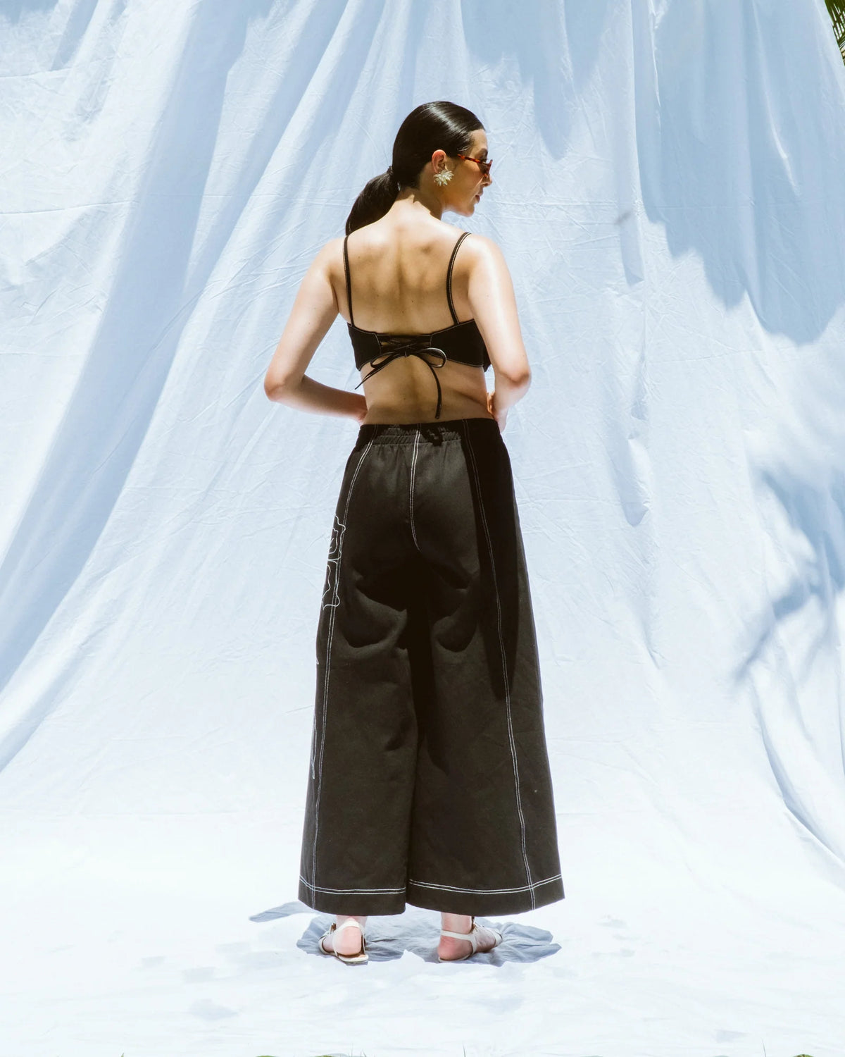 Pantalón Lía Denim azabache