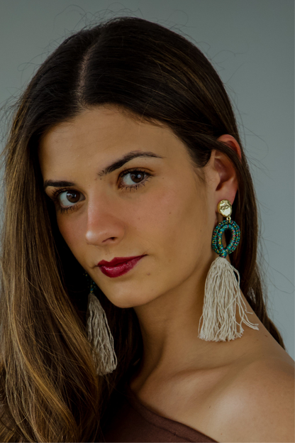 Aretes Sam bicolor