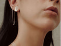 Silver corni Earringso
