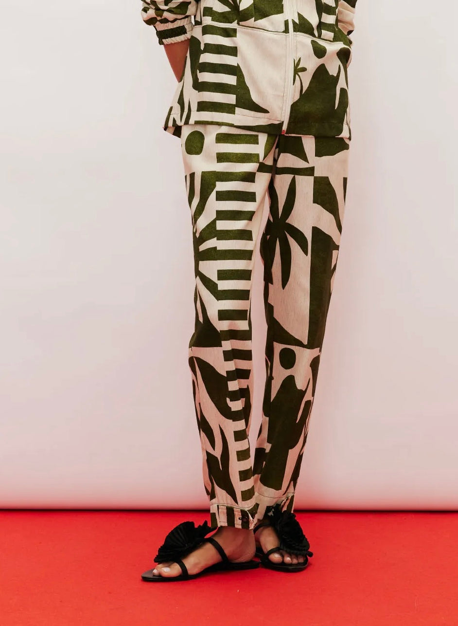 Pantalón Sol recto · Cacay · diseño latinoamericano
