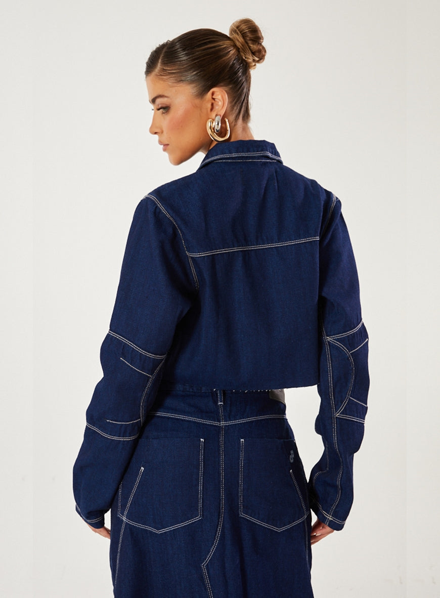 Denim Jacket · Open