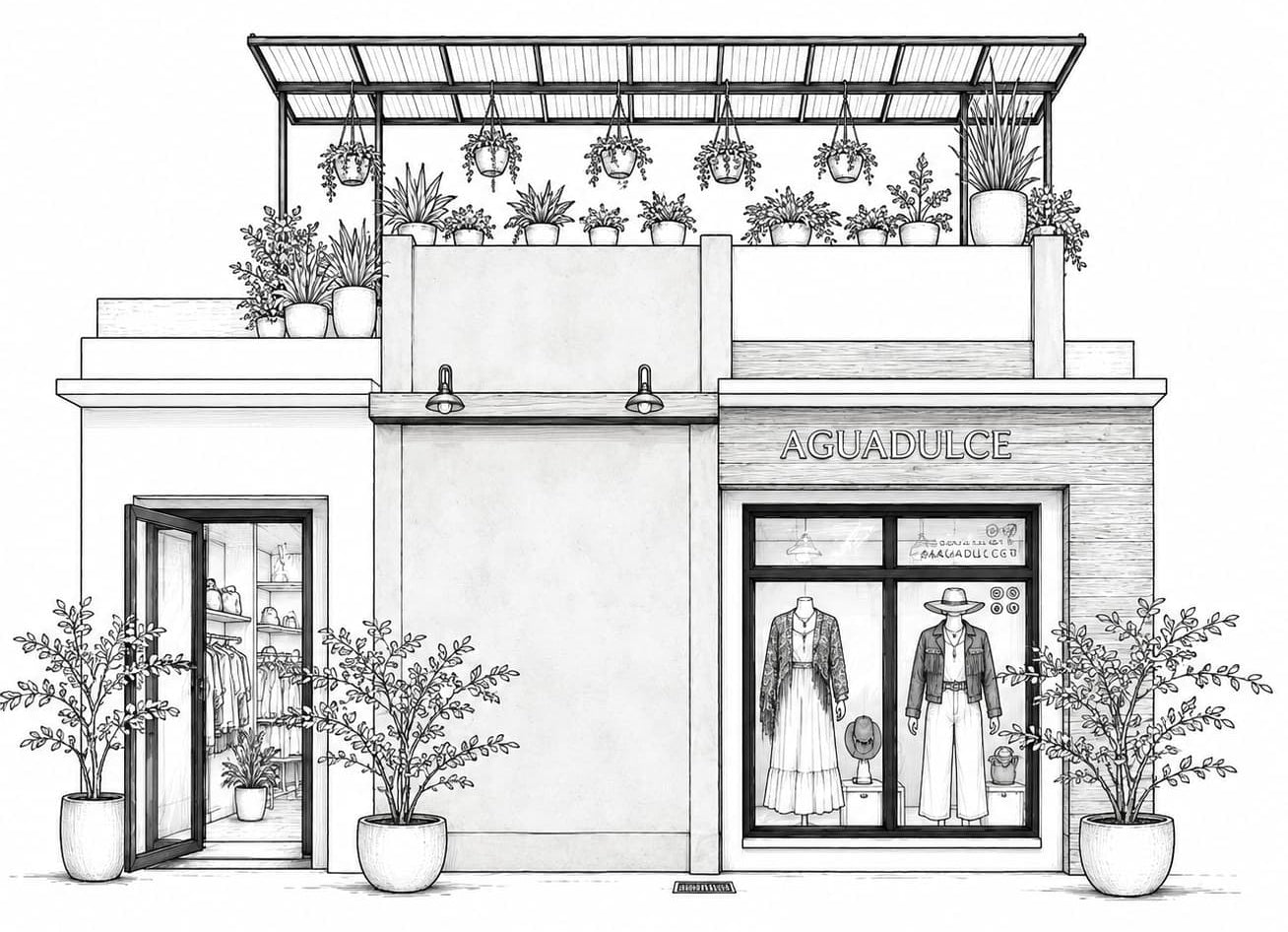 Tienda Aguadulce — Casa Catorze, Zona 14, Ciudad de Guatemala