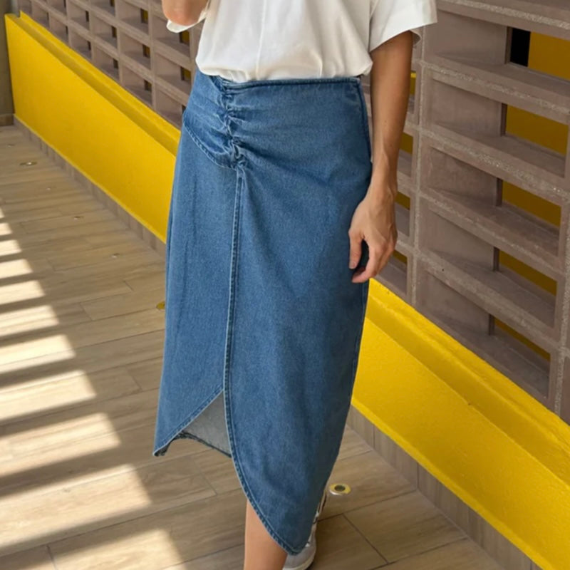 Falda Denim · Paragraf · vista 2 · diseño latinoamericano