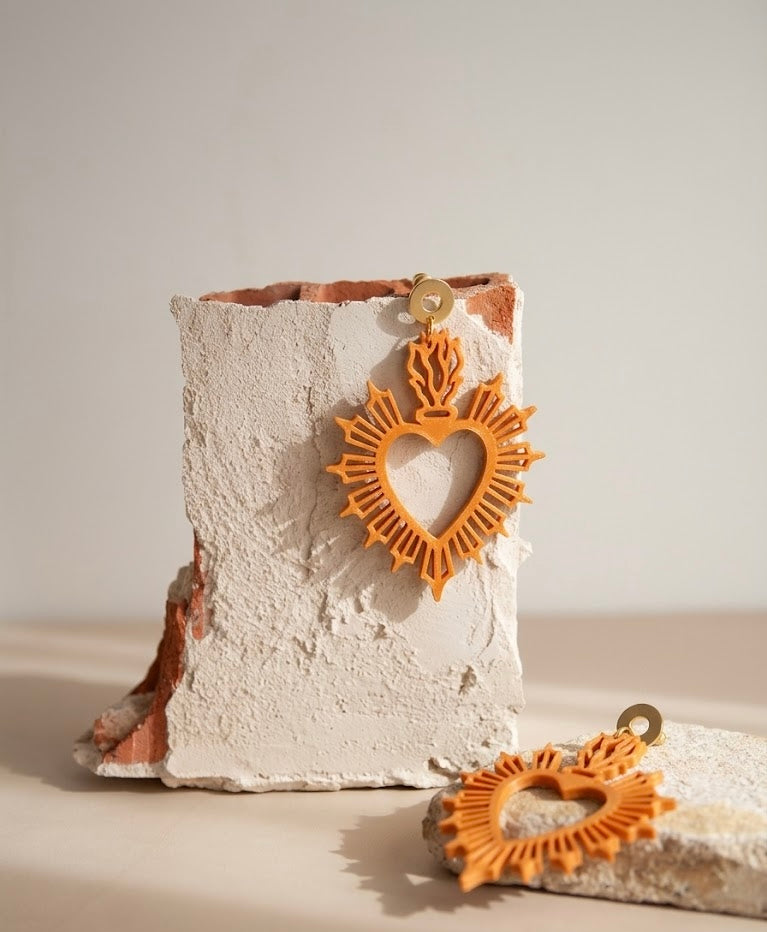 Aretes Alma · Mistica · vista 2 · joyería de autor latinoamericano