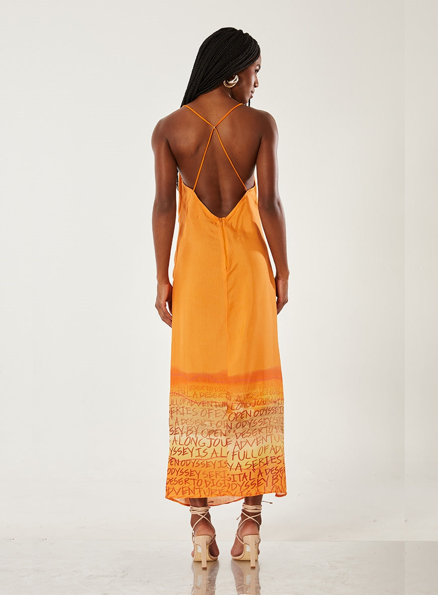 Vestido Asimétrico · Aguadulce · vista 2 · diseño latinoamericano