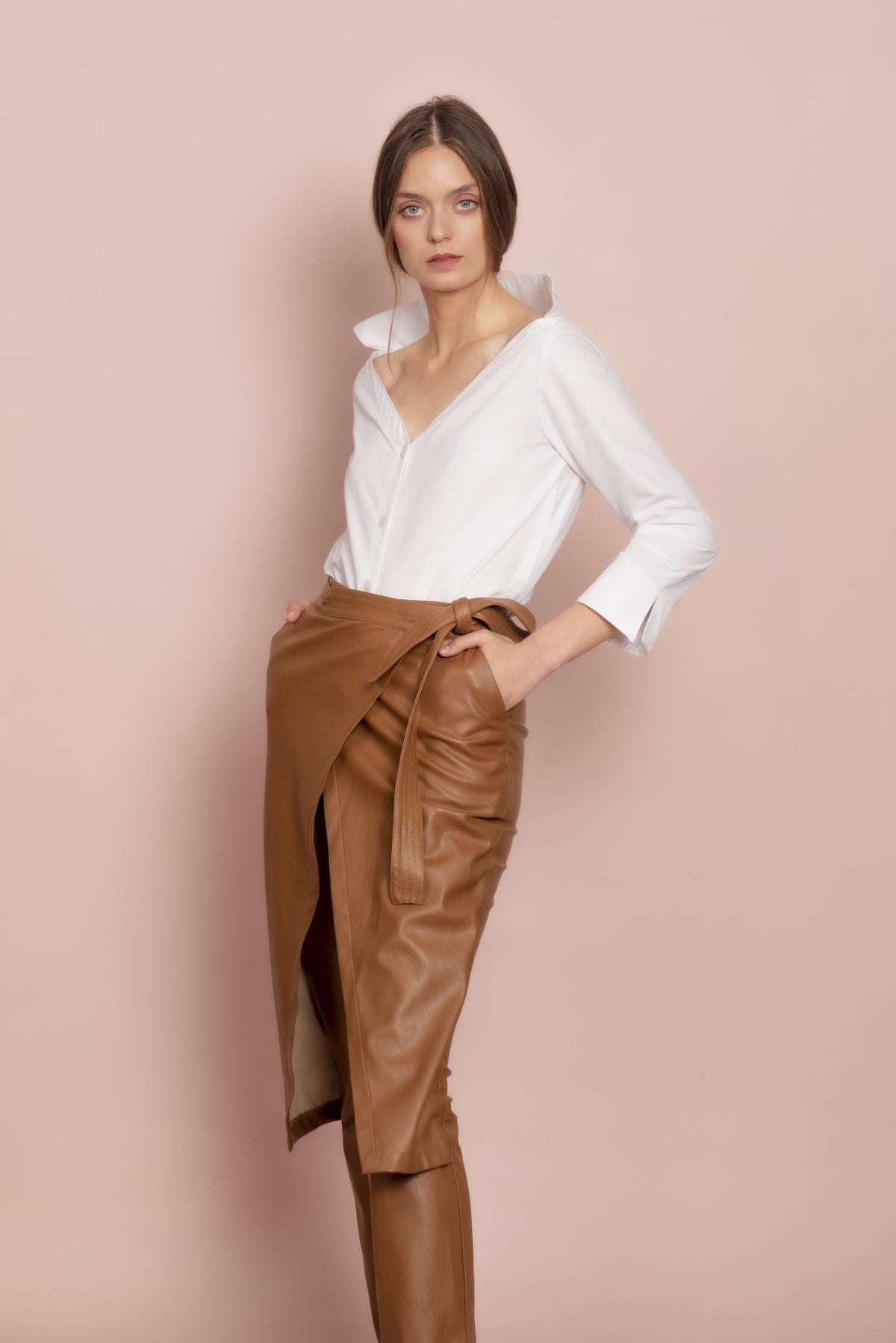 Falda pantalón Joel · Aguadulce · vista 3 · diseño latinoamericano