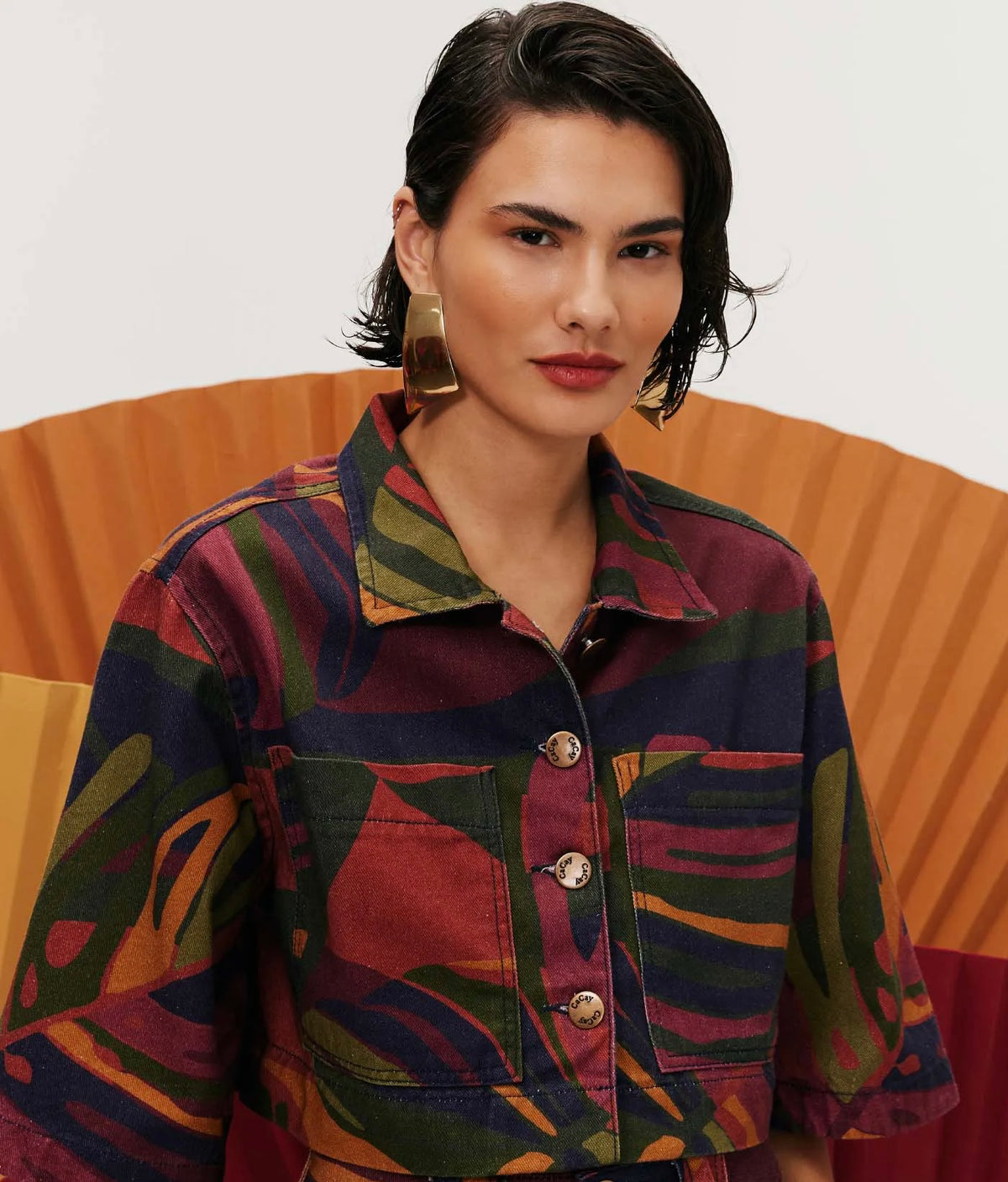 Crop Jacket Emmy · Cacay · vista 2
