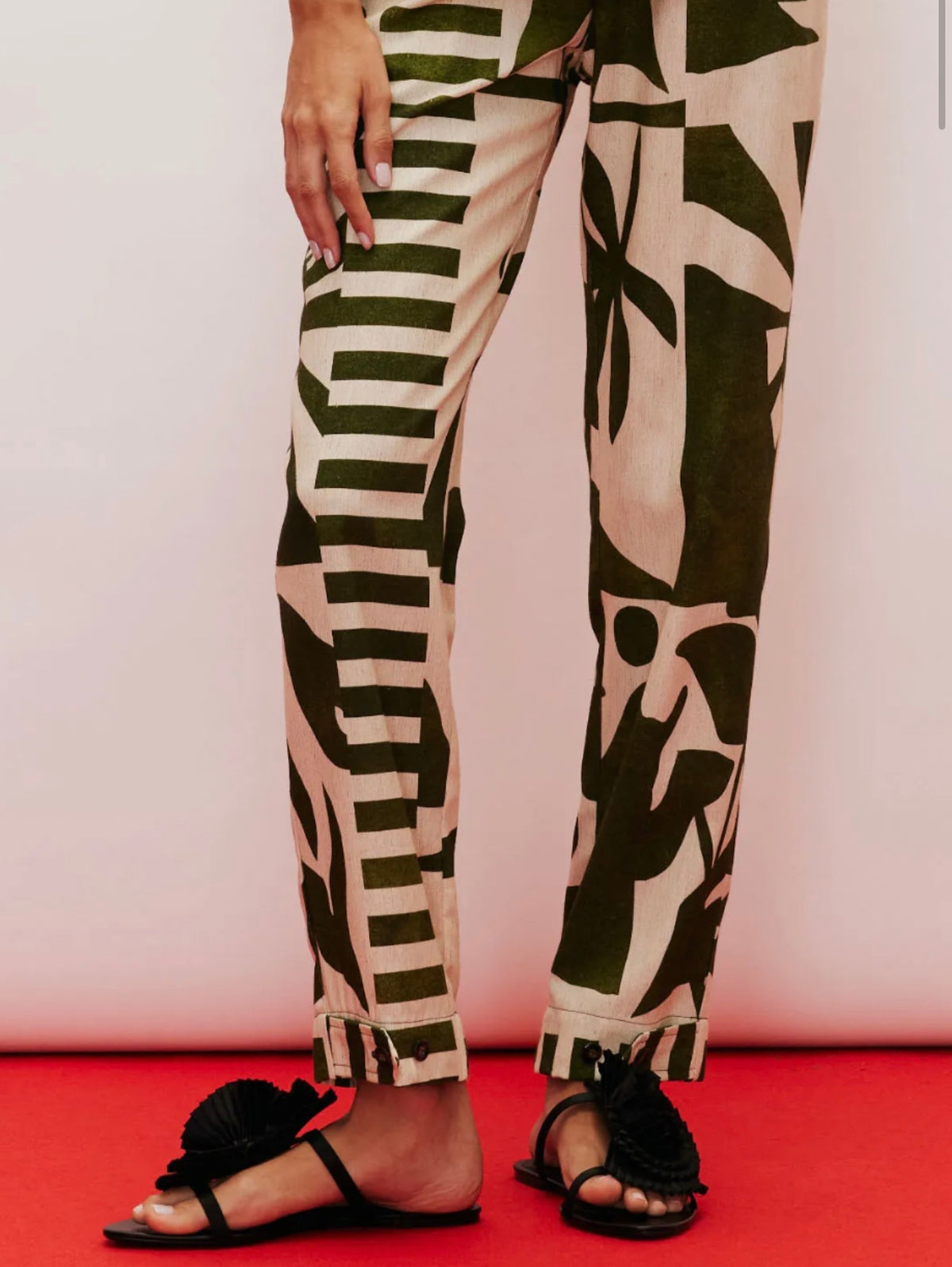 Pantalón Sol recto · Cacay · vista 2 · diseño latinoamericano