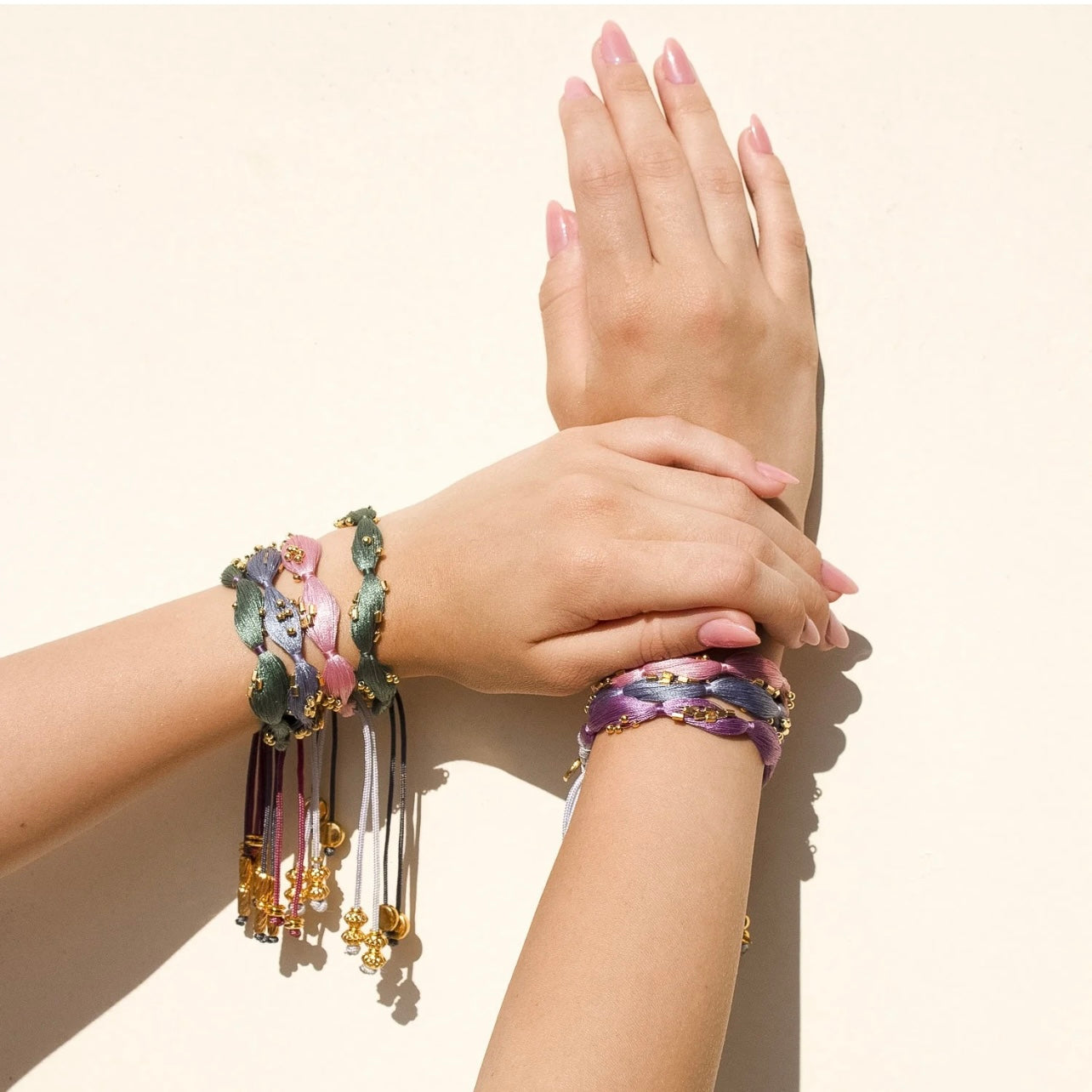 Pink bracelet siara
