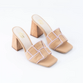 Peggy Wood Heel Beige · Silvia Cobos · vista 4