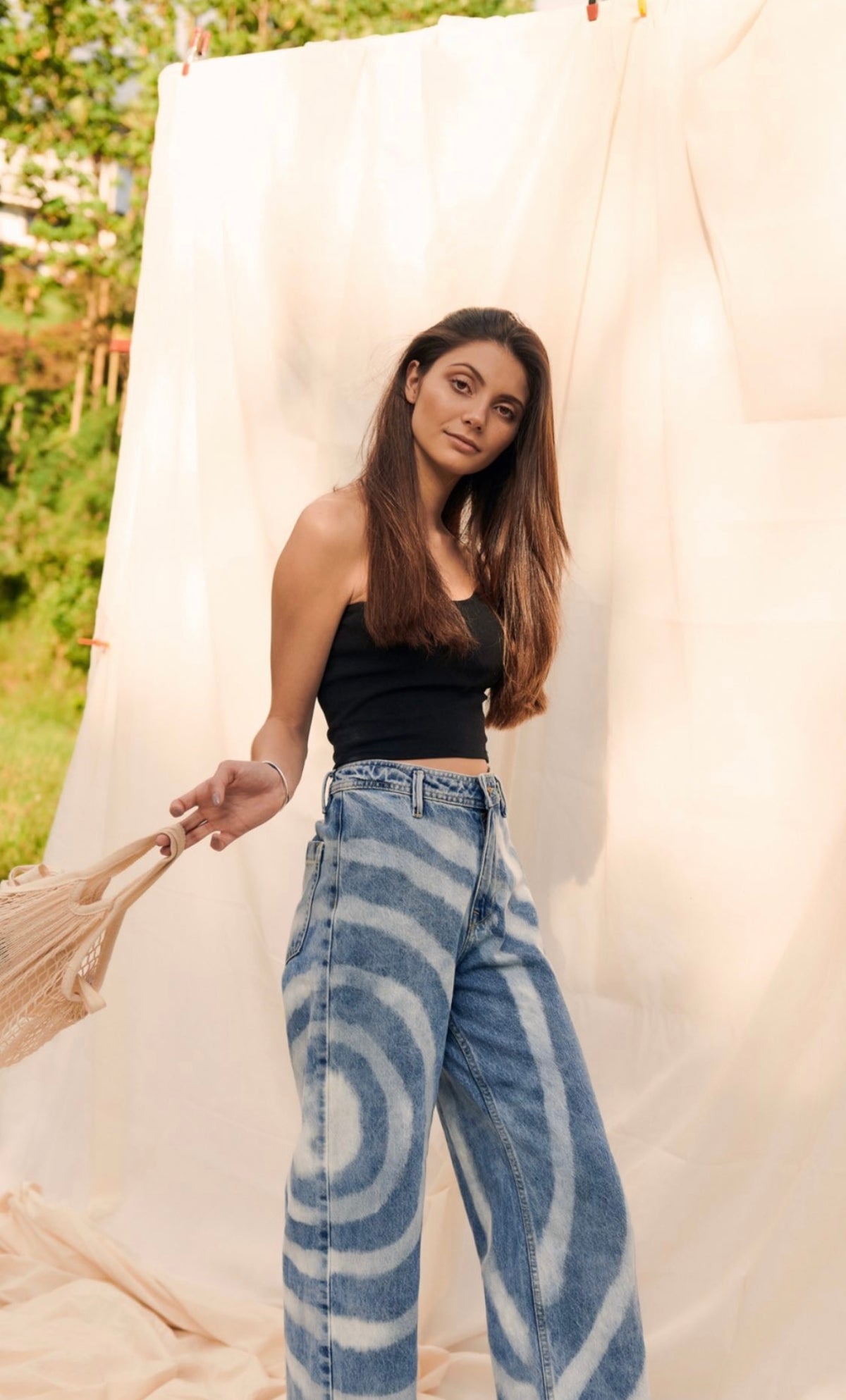 Denim espiral · Tutantú · vista 3 · diseño latinoamericano