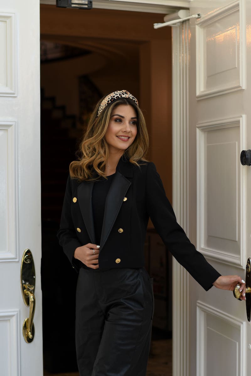 Cropped Blazer